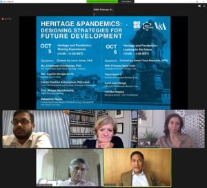 Into Asia and V&A Webinar on Heritage and Pandemics